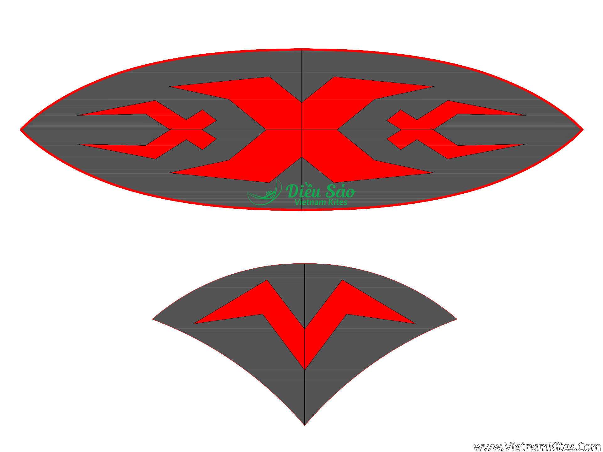 Áo diều may phối màu chữ xXx - Vietnam Kites | Shop Diều